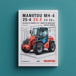 Manitou MH 20-4 25-4 E2 Buggie Forklift Service Repair Workshop Manual PDF