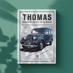 Thomas T 137 Service Repair Workshop Manual PDF