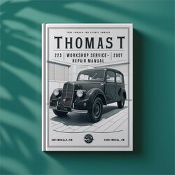 Thomas T 225 Service Repair Workshop Manual PDF