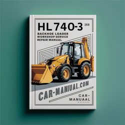 HL740-3 HL 740-3 Loader Service Repair Workshop Manual PDF