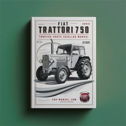 Fiat Trattori Serie 750 Tractor Parts Catalog PDF