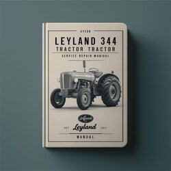 Leyland 344 Tractor Service Repair Workshop Manual PDF