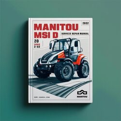 Manitou MSI 20 D Serie 2-E2 Service Repair Workshop Manual PDF