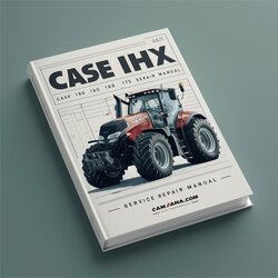 Case IH CVX 140 150 160 175 195 Service Repair Workshop Manual PDF