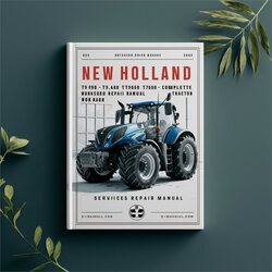 New Holland T9.390 T9.450 T9.505 T9.560 T9.615 T9.670 Tractor Service Repair Workshop Manual PDF
