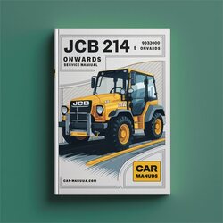 JCB 214 S 903000 Onwards Service Repair Workshop Manual PDF