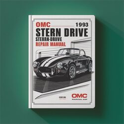 1986-1993 OMC Cobra Stern Drive Sterndrive - -improved Service Repair Workshop Manual PDF