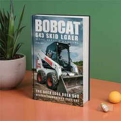 Bobcat 643 Skid Steer Loader Service Repair Workshop Manual PDF