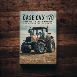 Case CVX 170 Tractor Service Repair Workshop Manual PDF