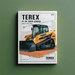 Terex PT-50 PT-60 Track Loader Service Repair Workshop Manual PDF