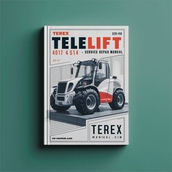 Terex Telelift 4017 4514 Service Repair Workshop Manual PDF