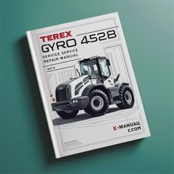 Terex Gyro 4020 4518 Service Repair Workshop Manual PDF