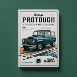 Thomas Protough 1700 Service Repair Workshop Manual PDF