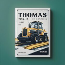 Thomas T183HD Loader Service Repair Workshop Manual PDF