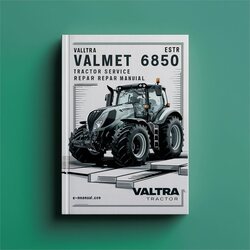 Valtra Valmet 6850 Tractor Service Repair Workshop Manual PDF