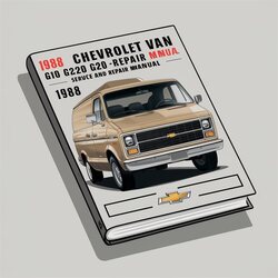 1988 Mini Van Chevrolet G10 G20 G30 Service Repair Workshop Manual PDF