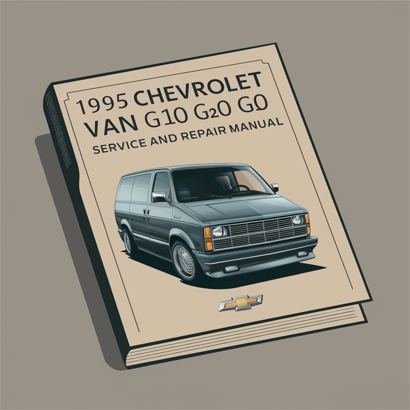 1995 Mini Van Chevrolet G10 G20 G30 Service Repair Workshop Manual PDF