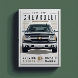 2007-2014 Chevrolet Tahoe Service Repair Workshop Manual PDF