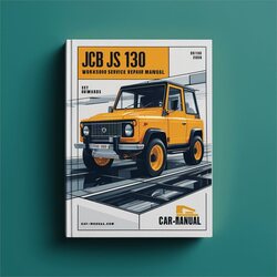 JCB JS 130 W 1060300 Onwards Service Repair Workshop Manual PDF