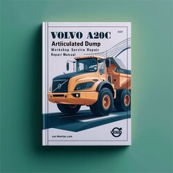 Volvo A20C Articulated Dump Truck Service Repair Workshop Manual PDF