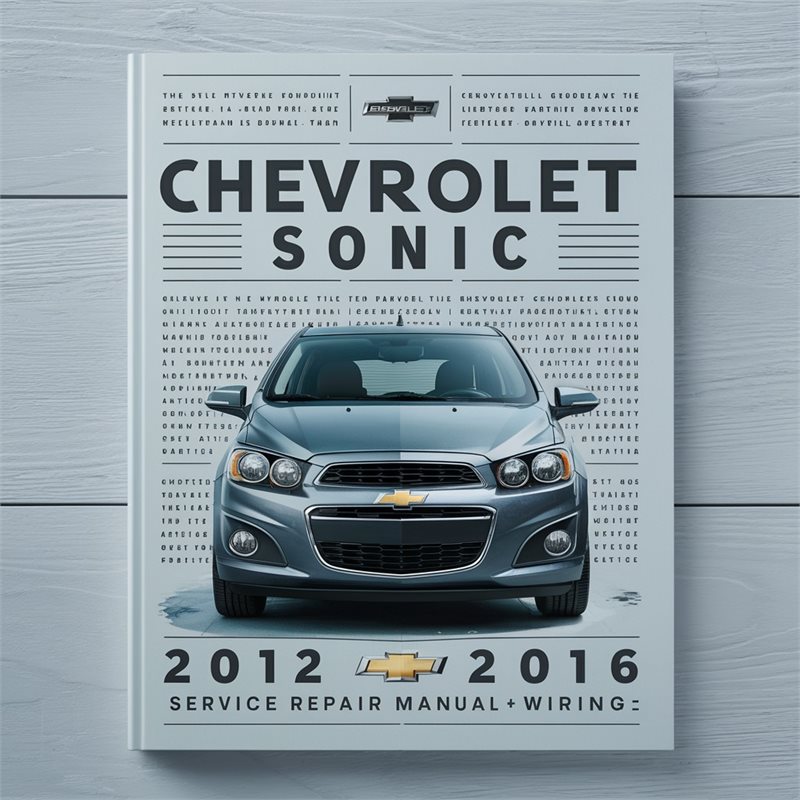 2012-2016 Chevrolet Sonic Electrical Wiring Diagrams PDF