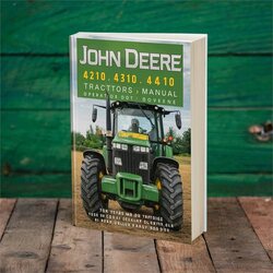 John Deere 4210 4310 4410 Tractors Operators Operator's Manual PDF