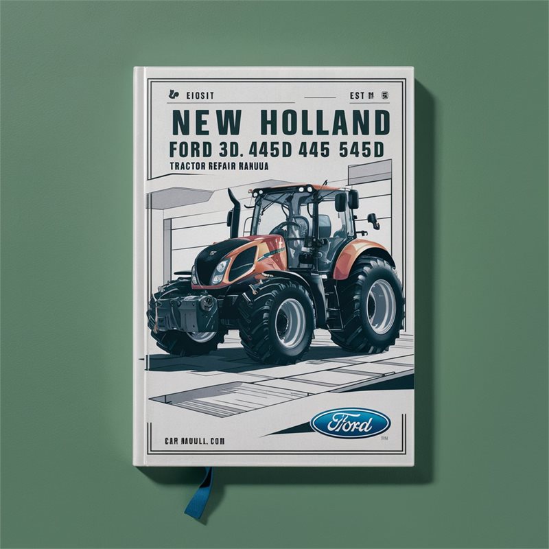 New Holland Ford 345D 445D 545D Tractor Loader Service Repair Workshop Manual PDF