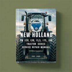 New Holland Tm 120 130 140 155 175 190 Series Tractor Service Repair Workshop Manual PDF