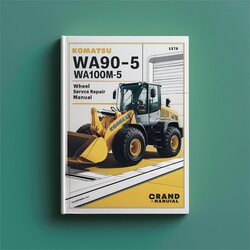 Komatsu WA90-5 Wa100m-5 Wheel Loader Service Repair Workshop Manual PDF