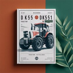 Kioti Daedong DK55 DK55C DK551 DK551C Tractor Parts Catalogu Service Repair Workshop Manual PDF