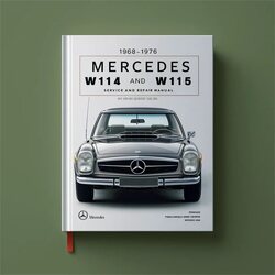 1968-1976 Mercedes W114 W115 Service Repair Workshop Manual PDF