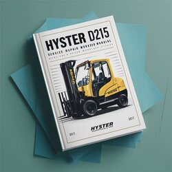 Hyster D215 (W50Z) Forklift Service Repair Workshop Manual PDF