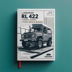 Liebherr RL 422 Litronic Series 2 Pipe Layers Service Repair Workshop Manual PDF
