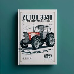 Zetor 3340 Tractor Spare Parts Catalog PDF