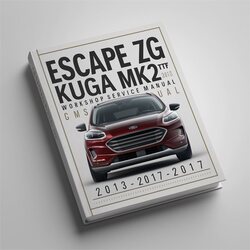 2013-2017 Ford Escape ZG Kuga MK2 TF Service Repair Workshop Manual PDF