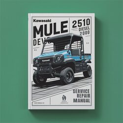 2000 Kawasaki Mule 2510 Diesel Service Repair Workshop Manual PDF