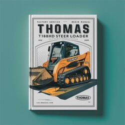 Thomas T183HD Skid Steer Loader Service Repair Workshop Manual PDF