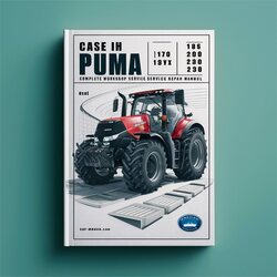 Case IH Puma 170 185 200 215 230 CVX Tractor Service Repair Workshop Manual PDF