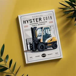 Hyster G019 (h300hd H330HD H360HD H360hd-12ec) Forklift Parts Catalog PDF
