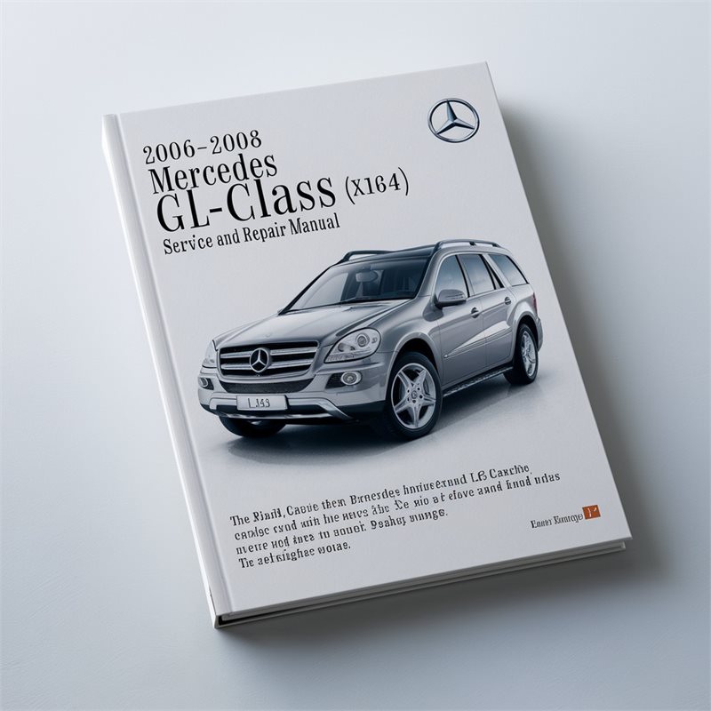 2006-2008 Mercedes GL Class GL-CLASS (X164) Service Repair Workshop Manual PDF