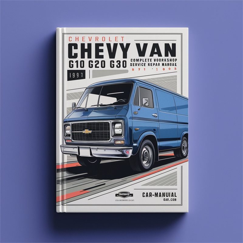 1971-1995 Chevrolet Chevy Van G10 G20 G30 Service Repair Workshop Manual PDF