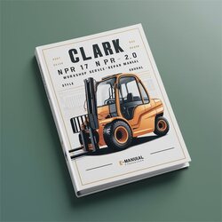 Clark NPR 17 20 Forklift Service Repair Workshop Manual PDF