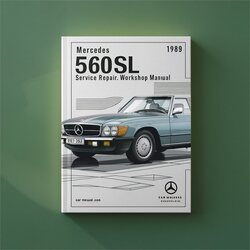 1986-1989 Mercedes 560SL Service Repair Workshop Manual PDF