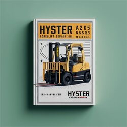 Hyster A265 N35ZRS Forklift Service Repair Workshop Manual PDF