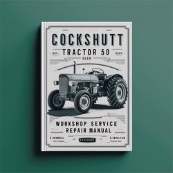 Cockshutt Tractor 50 Service Repair Workshop Manual PDF