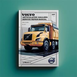Volvo A35D Articulated Haulers (ART) Service Repair Workshop Manual PDF