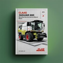 Claas Jaguar 680 Combine Service Repair Workshop Manual PDF
