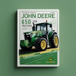 John Deere 650 750 Tractors Service Repair Workshop Manual PDF
