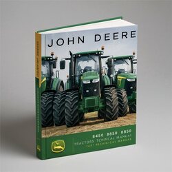 John Deere 8450 8650 8850 Tractors Service Repair Workshop Manual PDF