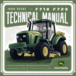 John Deere F710 F725 Front Mowers Service Repair Workshop Manual PDF